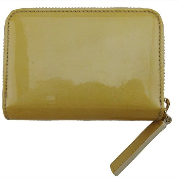 BVLGARI Coin Case Enamel Leather Authentic USED - Picture 3 of 9